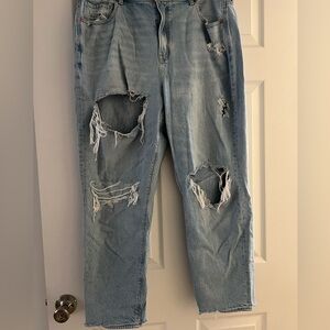 american eagle ripped jeans